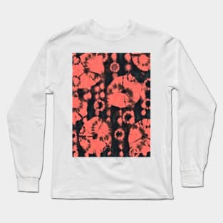 Bold Shibori Tie Dye Long Sleeve T-Shirt